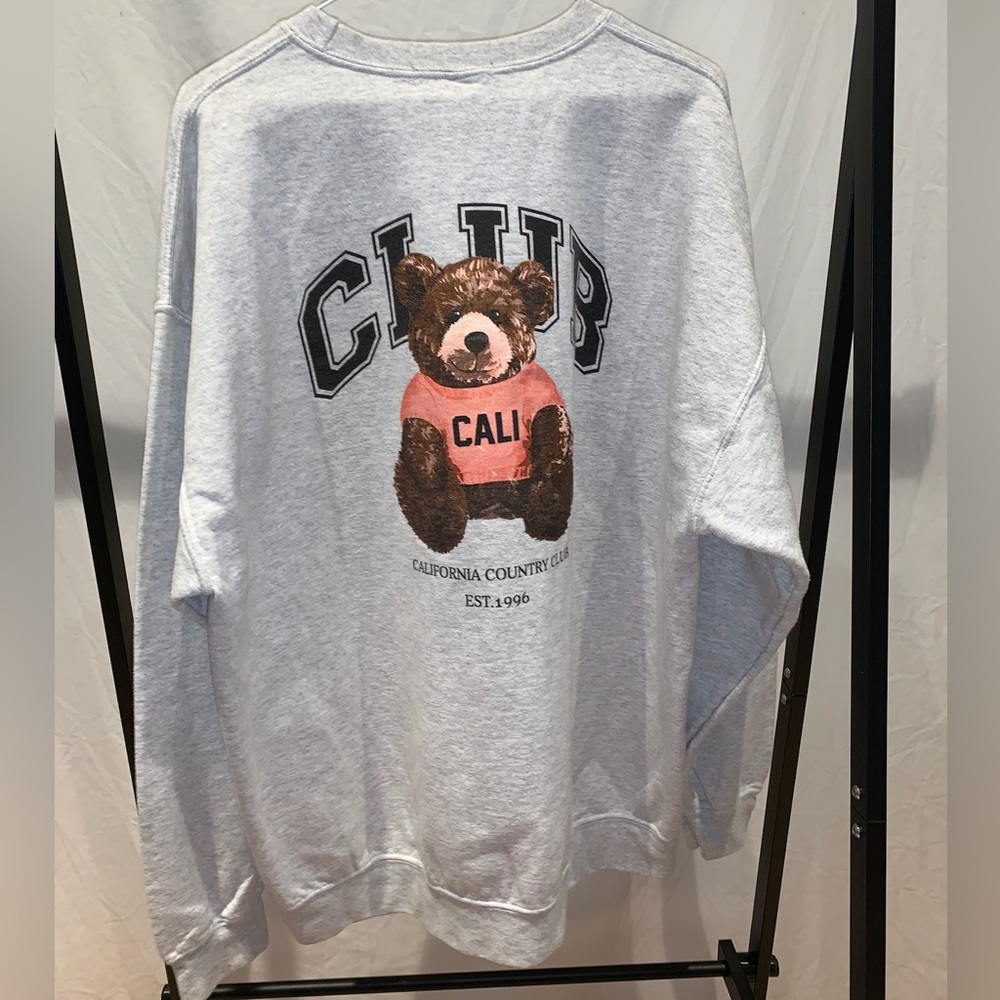 Cute Bear California Country Club Sweater